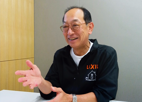 【株式会社LIXIL】インタビューの様子
